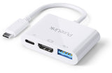 Adaptador Purelink Usb-C A Multipuerto - Iseries - Blanco - 0.10m