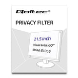 EAN 5901878510552 - Qoltec 51055 filtro para monitor 54,6 cm (21.5") Filtro de privacidad para pantallas sin marco imagen 2
