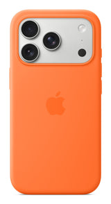 Apple Iphone 17 Pro Silicone Case With Magsafe - Orange