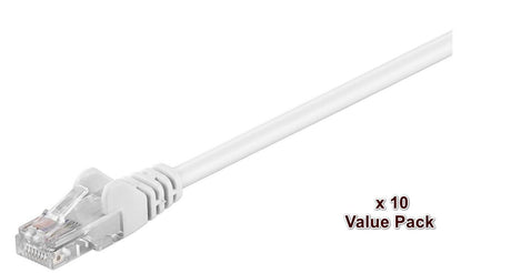 EAN 5711783229902 - Microconnect V-UTP5005WVP cable de red Blanco 0,5 m Cat5e U/UTP (UTP) imagen 1