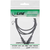 Cable De Audio Inline 3.5mm Macho A Hembra Estéreo 3m