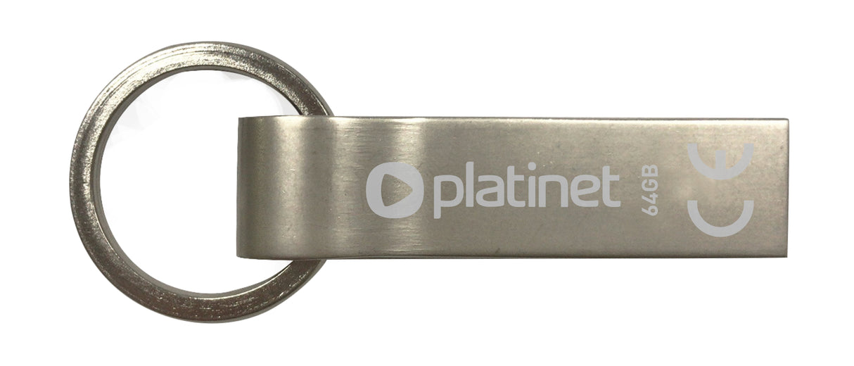 Platinet Pendrive Usb 3.2 K-Depo 64gb Res. Agua Llavero Metal Duro