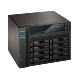 Servidor Nas Asustor As6508t 8 Bahias Atom C3538 Quad Core Denverton 2.1ghz 8gb 2x2.5gbe  2x10gbe Raid 0,1 Jbod Sata6gb Usb 3.0