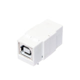 Adaptador Keystone Usb 2.0, Usb-B Hembra > Usb-B Hembra Blanco