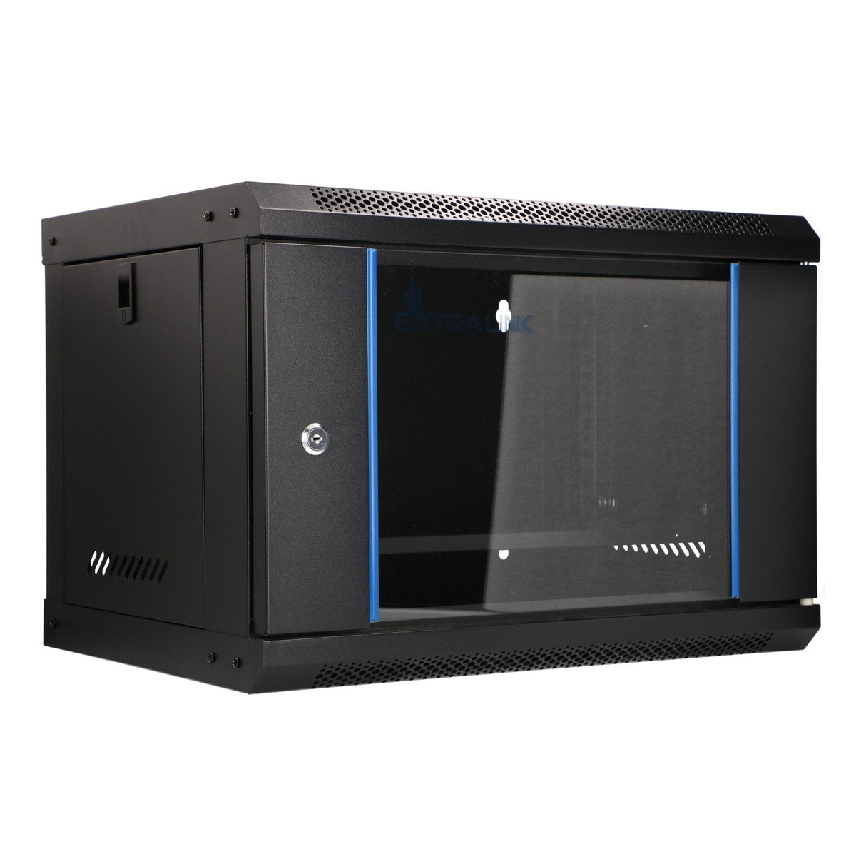 Extralink Lite 6u 530x400 Wall-Mounted Rackmount Cabinet Negro With Shelf