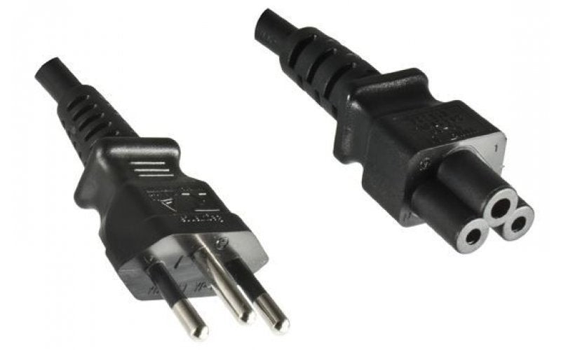 Brasilliansk Netledning 1,8m  Sort, A+C Mickey, Mouse Stik,