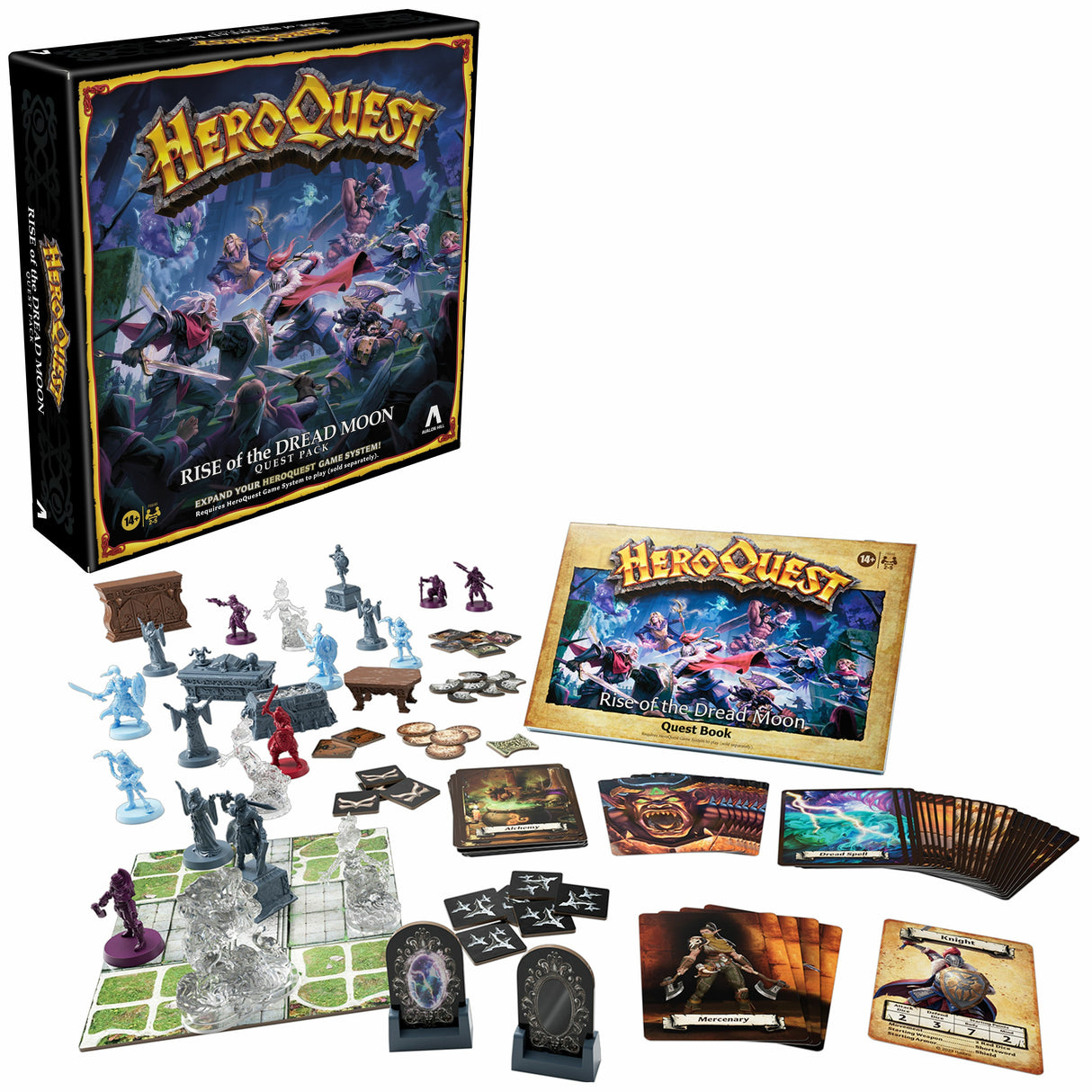 Expansion Juego De Mesa Salida De La Temible Luna Heroquest Ingles