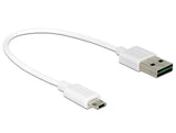 Delock Cable Easy-Usb 2.0 Typ-A Macho > Easy-Usb 2.0 Typ Micro-B Macho 0,2 M