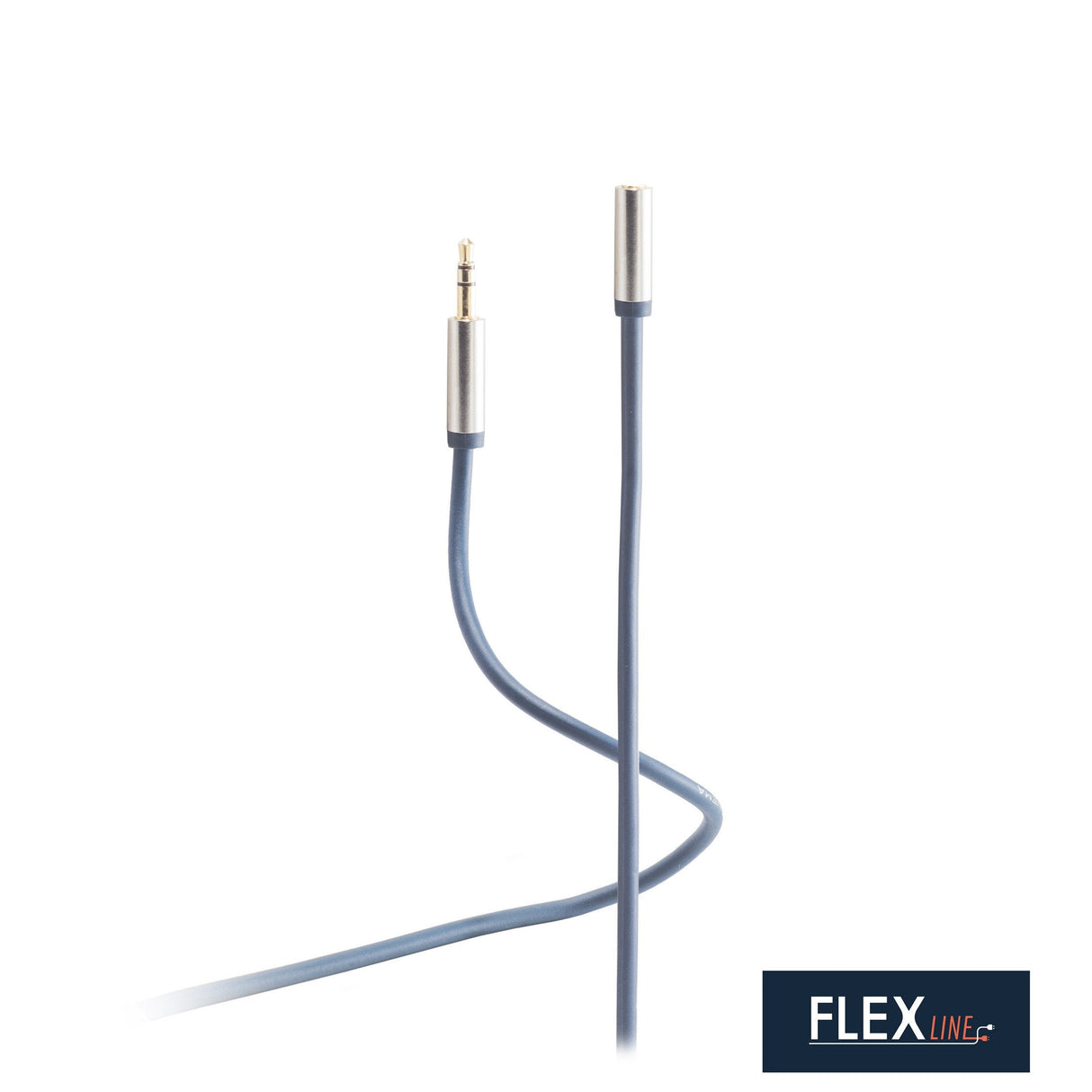 Shiverpeaks Audio Klinkencable 3,5mm, Metall Mecker 5m
