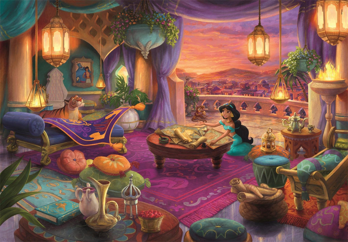 Puzzle Jasmine Aladdin Disney 500pzs