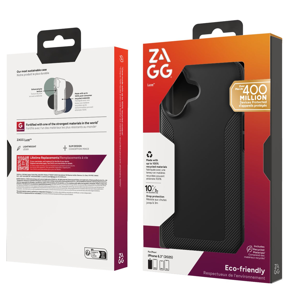 EAN 840390357618 - ZAGG Luxe funda para teléfono móvil 16 cm (6.3") Negro imagen 12