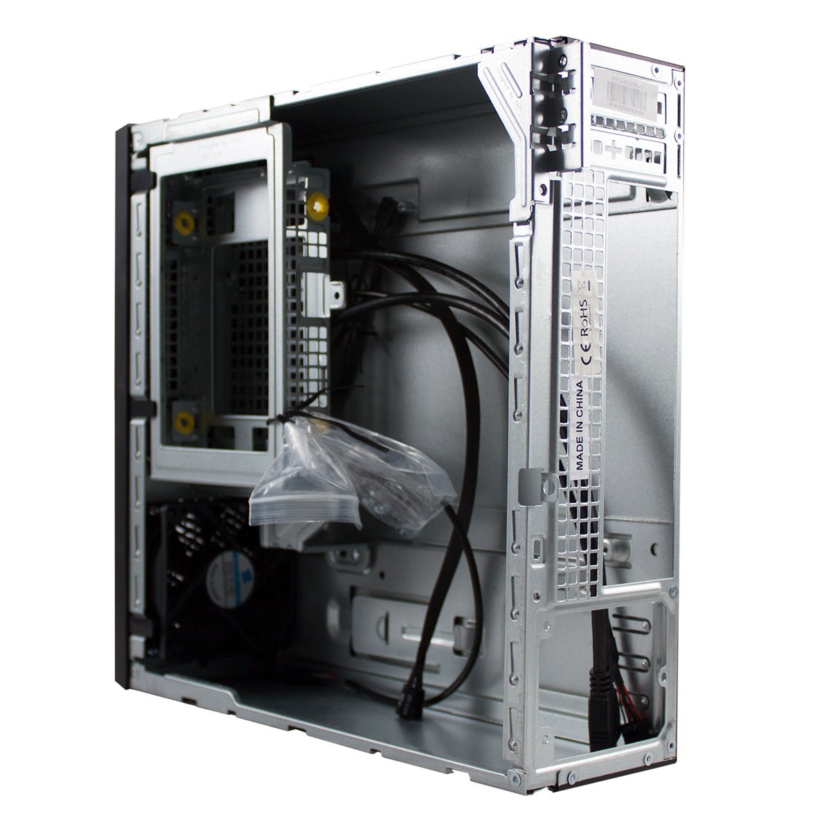 Caja Pc Unykach Mini Dtx Itx 1k Serie Caviar Negra 2 Usb 3.0 52092