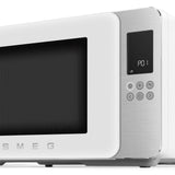 Smeg Mikrowelle M. Grill Moc01whmeu, 4 Fkt, 1900w, Mattweiss