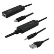 EAN 4052792050318 - LogiLink UA0326 cable USB USB 2.0 20 m USB A USB C Negro imagen 1