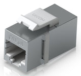 Ubiquiti Uacc-Keystone-Coupler-C6a Pack De 12 Conectores Rj45 Cat6a Para Conectar Cables Ethernet F&Aacute Cilmente. Permite Instalaci&Oacute N A Presi&Oacute N En Un Panel De Conexiones Vac&Iacute O. Compatible Con Uacc-Rack-Panel-Patch-Bl