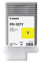 EAN 0013803155433 - Canon PFI-107Y cartucho de tinta 1 pieza(s) Original Amarillo imagen 1