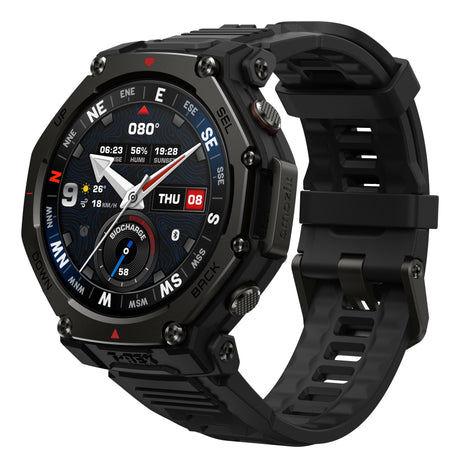 EAN 6972596109280 - Amazfit T-Rex 3 Pro 3,81 cm (1.5") AMOLED 48 mm Digital Pantalla táctil Negro GPS (satélite) imagen 5
