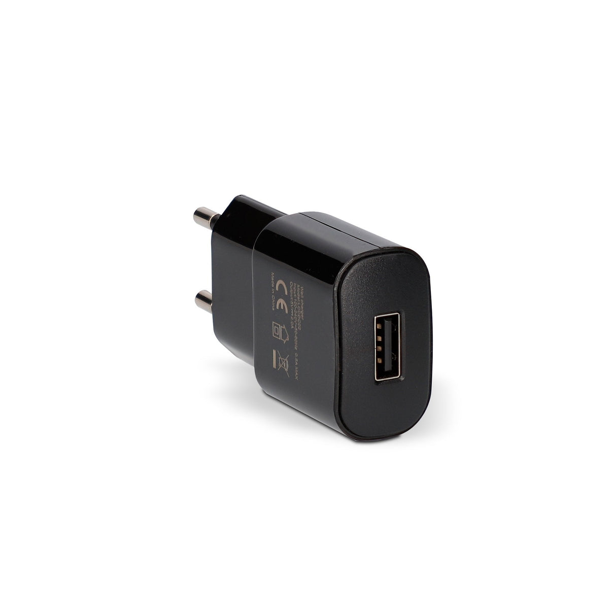 Ksix Lccdc02 Negro Cargador De Red Eléctrica Usb-A + Cable Usb-C