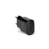 Ksix Lccdc02 Negro Cargador De Red Eléctrica Usb-A + Cable Usb-C