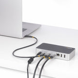 EAN 65030901673 - StarTech.com 50C-40G-USB4-CABLE cable USB USB4 Gen 3x2 0,5 m USB C Negro imagen 7