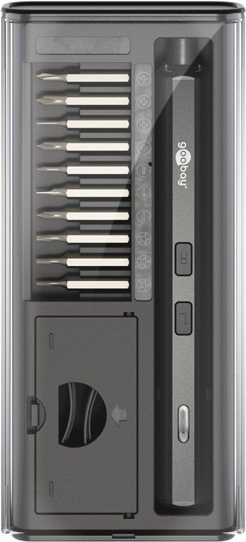 Goobay 77838 Destornillador Eléctrico Y Llave De Impacto Negro