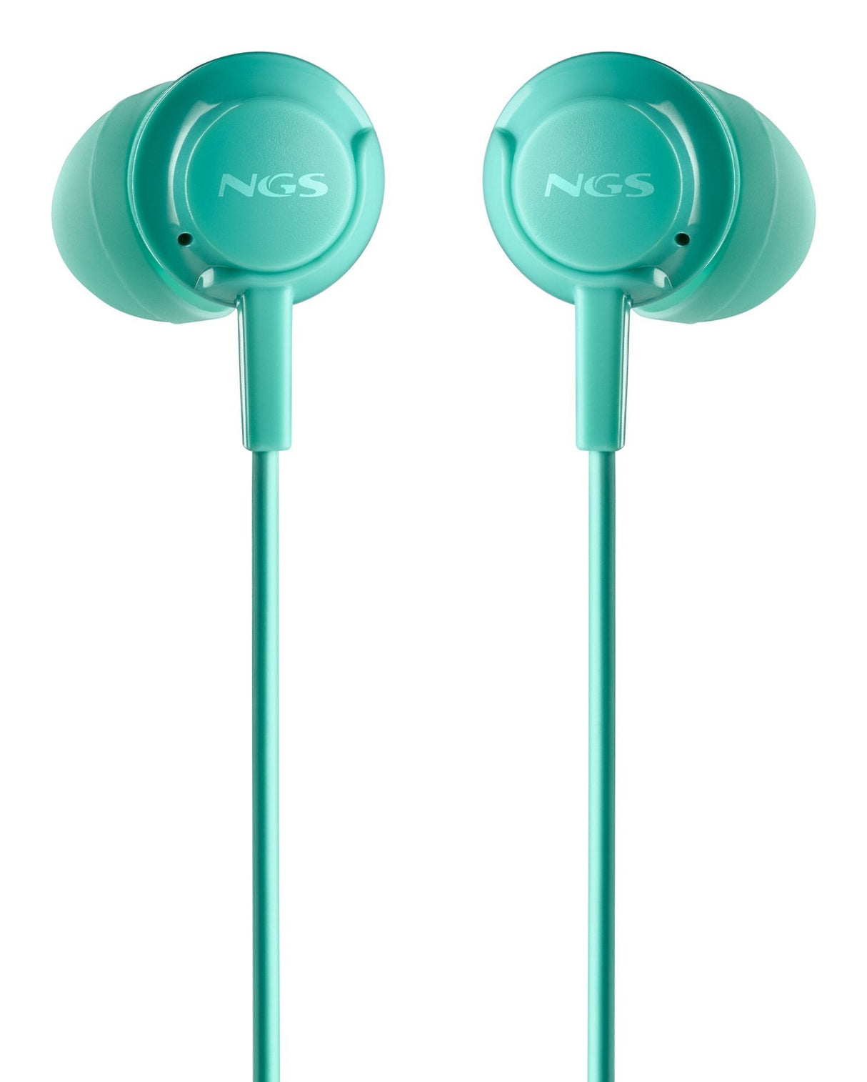 Auriculares Intrauditivos Ngs Cross Drift Con Micrófono Jack 3.5 Verdes