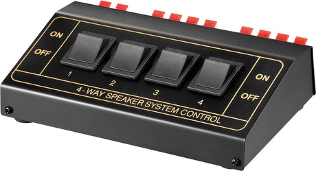 EAN 4040849119347 - Goobay 11934 interruptor de sonido Negro imagen 1