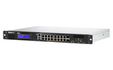 Qnap Qgd-1600 Gestionado Gigabit Ethernet (10/100/1000) 1u Negro, Gris