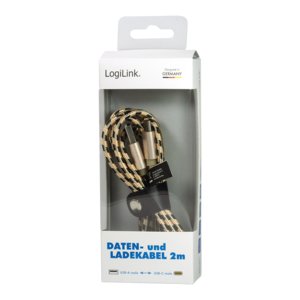 Kabel Usb 2.0 A Meski Do Usb-C Meski, Dl. 2m