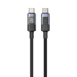 Unitek C14158abk01-1m Usb-C Cable Charging With Led Display 1m Black