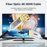 EAN 4894160057822 - UNITEK Fiber Optic 4K 15M cable HDMI 2 x HDMI Type A (Standard) HDMI tipo A (Estándar) Gris imagen 5