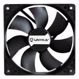 EAN 6940533543510 - UNYKAch 80.120.25 sistema de refrigeración para ordenador Carcasa del ordenador 12 cm Negro imagen 2
