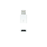 Nanocable Adaptador Lightning A Micro Usb - Lightning/M-Micro B/H - Blanco