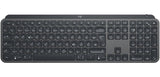 Logitech Keyboard Mx Keys Adv. Wl [De] Graphite  Ohne Handballenauflage