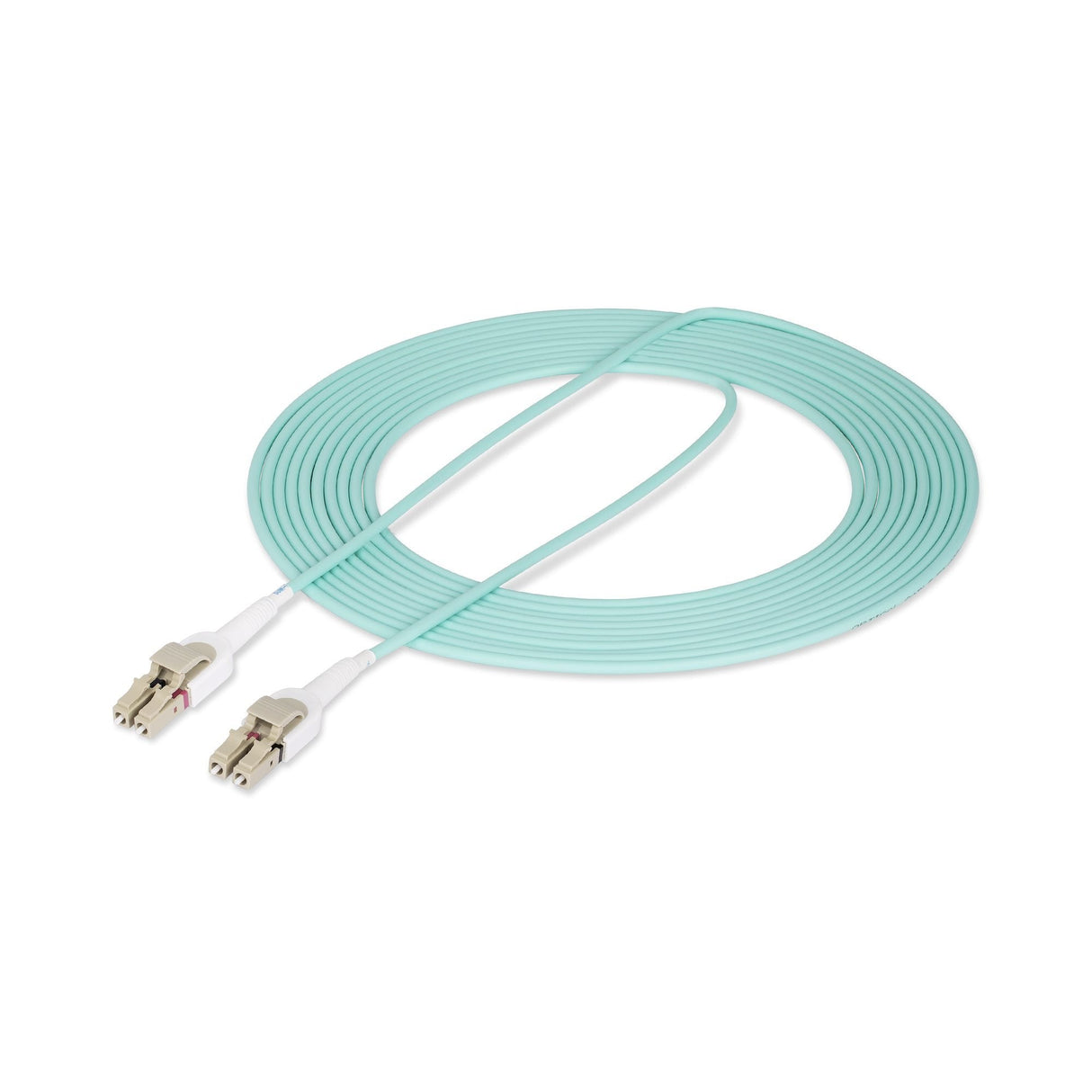 Cable De Fibra Startech.Com  Óptica Multimodo Conmutable Lc A Lc [Upc] Om4 De 5m - 50/125?M - Redes De 100g - Low Insertion Loss - Lszh - Conmutado De Polaridad Sin Herramientas