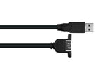 Kabelmeister Usb2.0 Extensión A-St.-Empotrable.A Negro. 2m