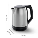 Tefal Ko5s0de Subito  (Edelstahl/Negro, 2.400 Watt, 1,7 Liter) Ko5s0de