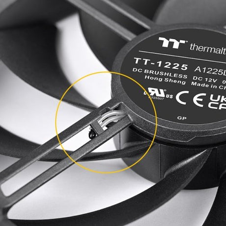 EAN 4711475648746 - Thermaltake TS120 EX Carcasa del ordenador Ventilador 12 cm Negro 3 pieza(s) imagen 5