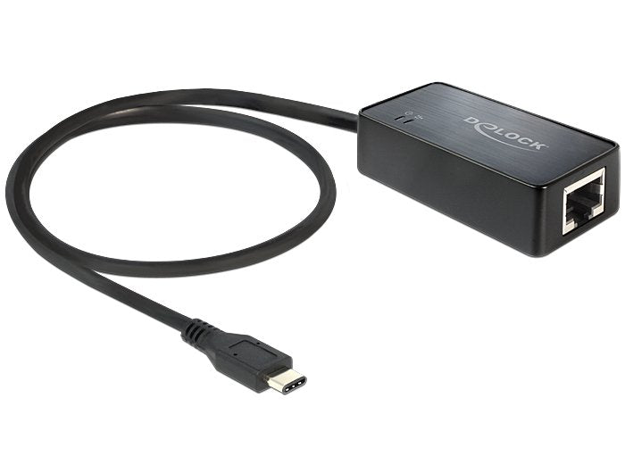 Delock Adaptador Usb Tipo-C Macho > Gigabit Lan 10/100/1000 Mb/S