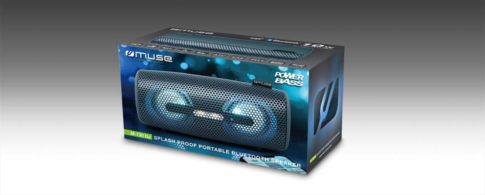 Altavoz Para Dj Muse M-730, Bluetooth, Negro Muse