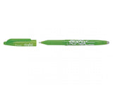Pilot Frixion Ball Erasable Gel Rollerball Pen 0.7mm Tip 0.35mm Line Lime Green [Pack 12]