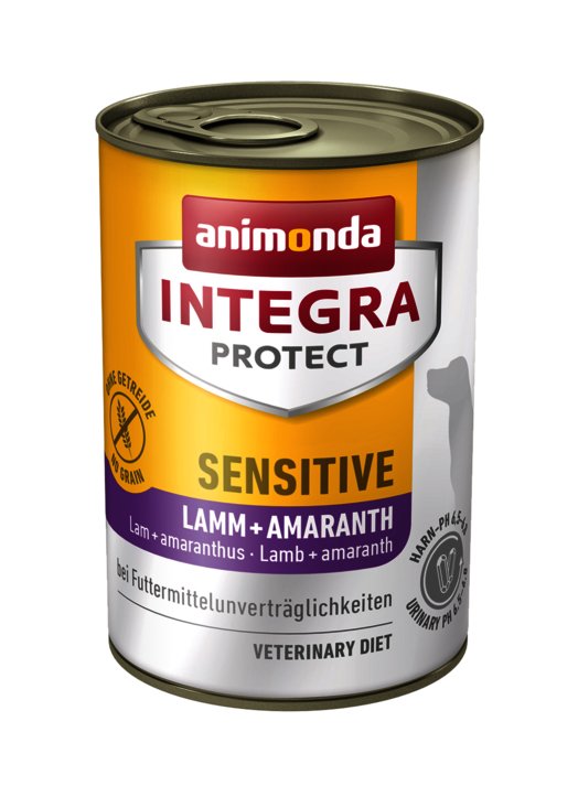 Animonda Integra Protect Sensitive Sabor: Cordero Con Amaranto - Lata 400g