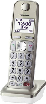 EAN 5025232921157 - Panasonic KX-TGEA25EXN teléfono inalámbrico Terminal de teléfono DECT Champán imagen 1