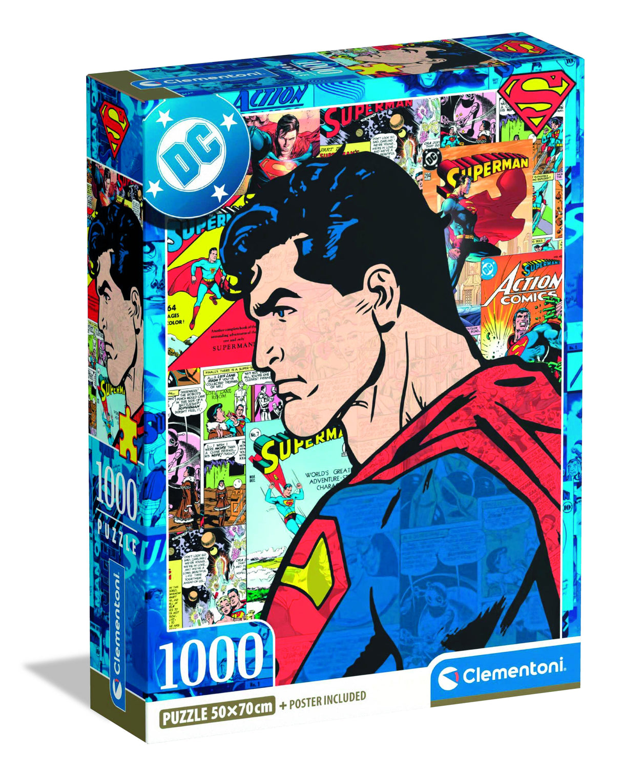 Puzzle Superman Dc Comics 1000pzs