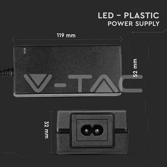 V-Tac Vt-2306 Transformador Led Tensión Constante 5 A - Pc-/Server Fuente De Alimentación - 60 W