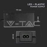 V-Tac Vt-2306 Transformador Led Tensión Constante 5 A - Pc-/Server Fuente De Alimentación - 60 W