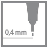 Stabilo Point 88 Rotulador Albaricoque -10u-