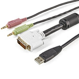 EAN 0065030816052 - StarTech.com USBDVI4N1A6 cable para video, teclado y ratón (kvm) Negro imagen 2