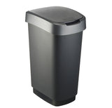 Rotho Kosz Na Smieci Obrotowy Twist Srebrny 50l