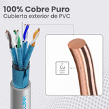 Cable Extralink Cat6a Ftp (F/Ftp) Indoor Twisted Pair 500m